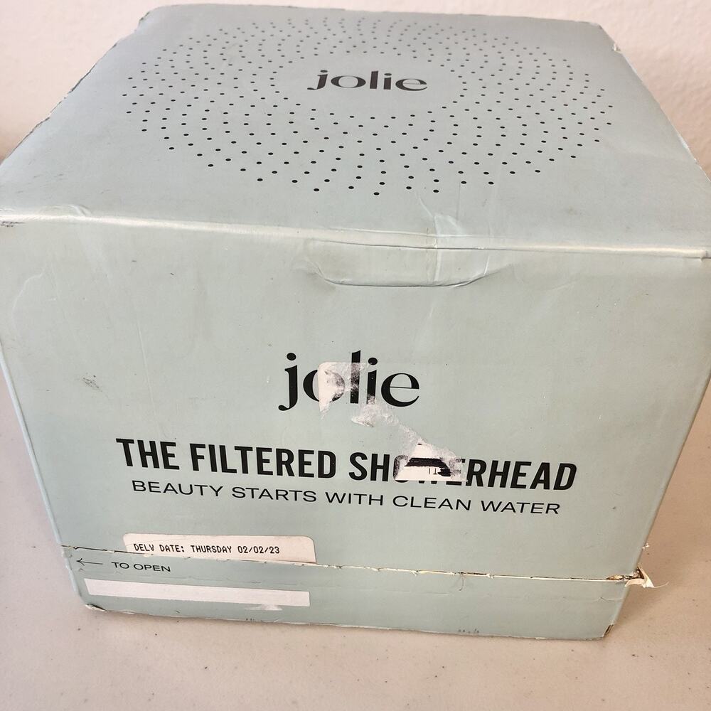 Jolie Filtered Shower Head Modern Chrome Metal Round Bathroom Water Filter - Picture 8 of 8